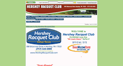 Desktop Screenshot of hersheyracquetclub.com